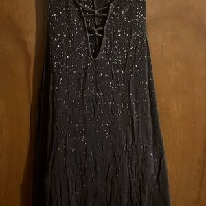 American Eagle Outfitters Small soft & sexy Gray/Navy  Tank with White Speckles